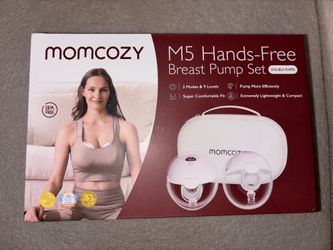 M5 Hands Free MomCozy Breast Pump🤍