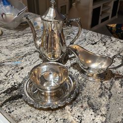 3 Piece Silver Plated Set