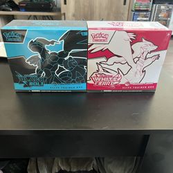 Black Bolt White Flare Pokemon Center ETB’s
