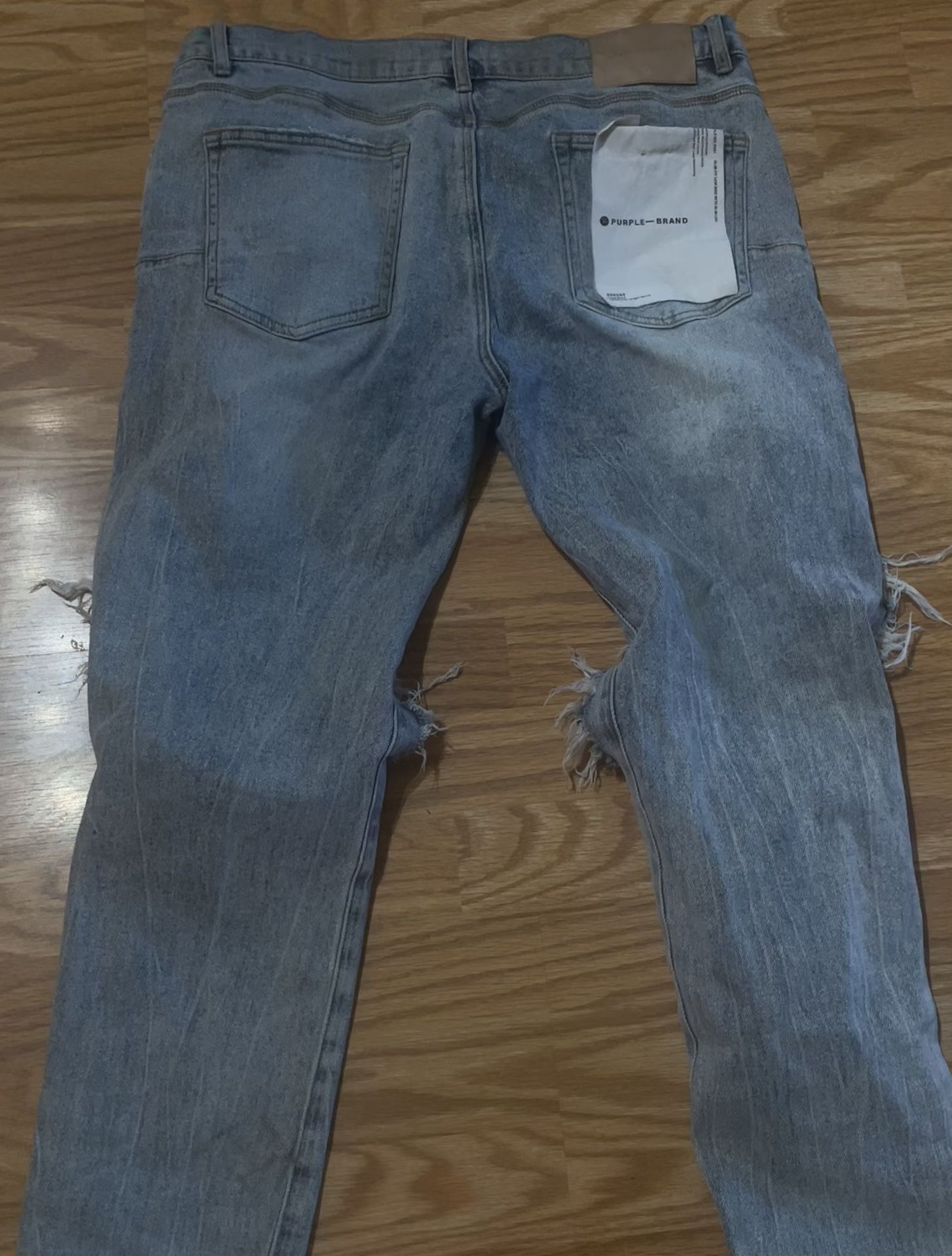 Purple Jeans Size 34
