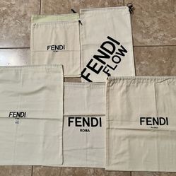 8 Fendi Drawstring/Dust Bags