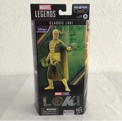 Hasbro Marvel Legends Classic Loki 6” Action Figure Disney+ Khonshu Wave No BAF