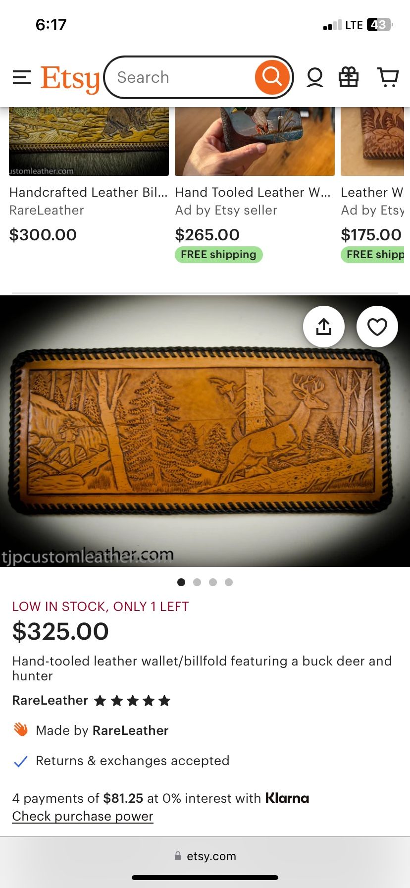 Rare Leather Wallet
