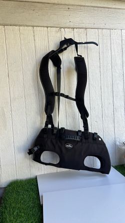 Mochila transportadora para perros grandes de cuerpo completo con asa arneses de elevación para perros con STS reflectante para perros ancianos con di