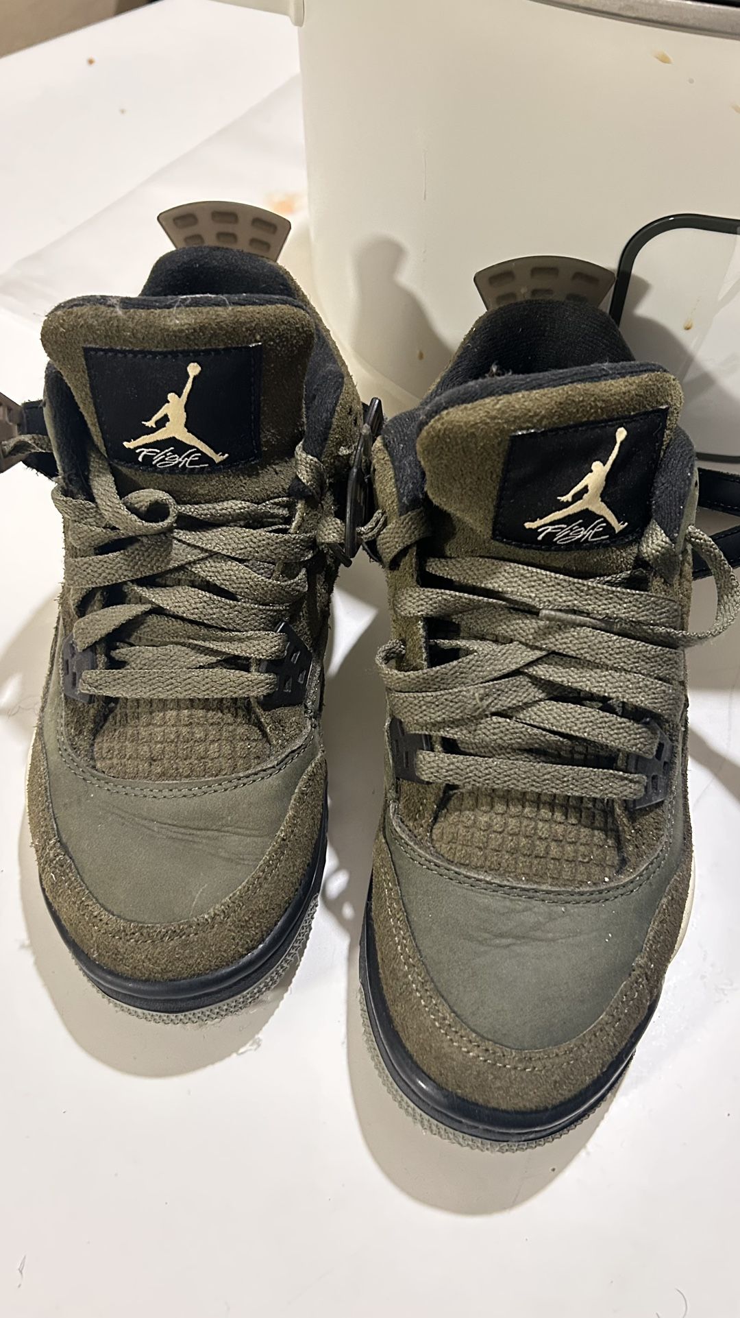 Jordan 4 Olive Green