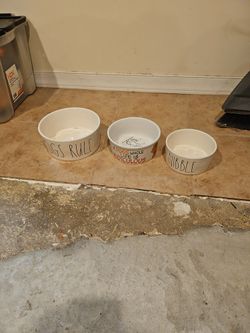 Ceramic Dog Bowls