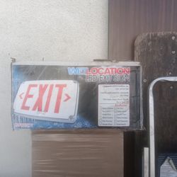 Wet Location LED Exit Signs