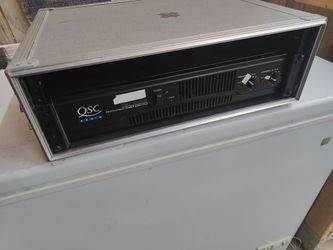 Qsc 2 channel amp