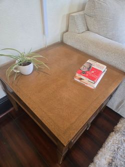 Solid Wood End Table