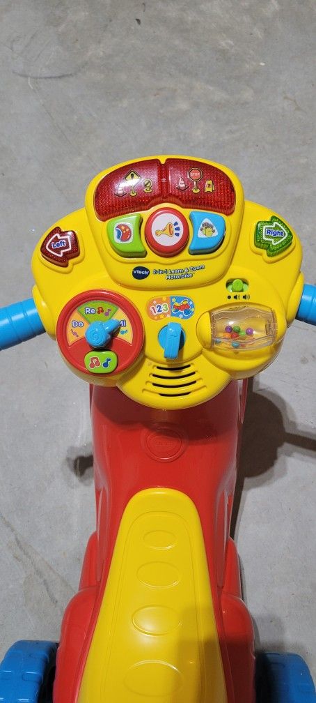 Vtech 2-1 Learn & Zoom Motorbike