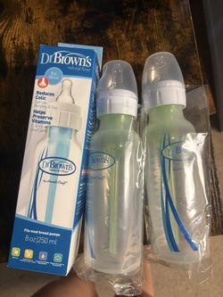Brand New Dr Browns anti Collic bottles