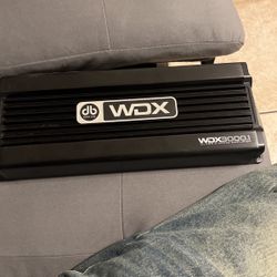 DB drive WDX 3000 Class D Mono Amplifier 