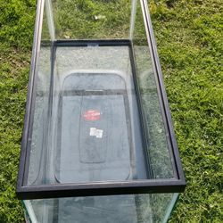 20 Gallon Black Trim Glass Fish Tank Aquarium