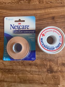3M Nexcare & Johnson & Johnson Waterproof Tape Bundle