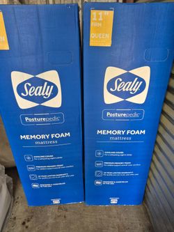 💤💤💤QUEEN SEALY POSTUREPEDIC MEMORY FOAM MATTRESS BLOWOUT SALE 💤💤💤