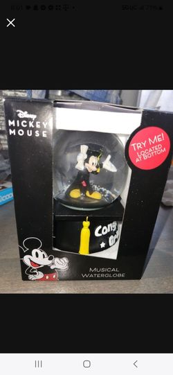 Mickey mouse water globe grad