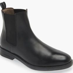 BRAND NEW All Saints Black Leather Chelsea “Harley”Boots
