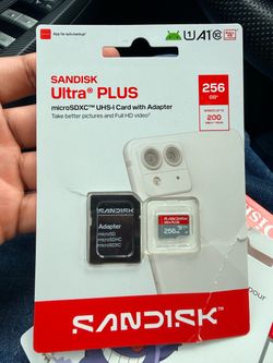 SanDisk Ultra Plus 256GB microSDXC Card