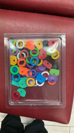 Colorful Silicone Key Cap Covers Mixed Lot