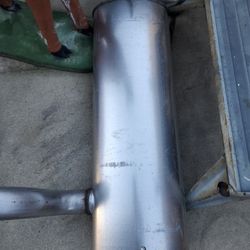 Jeep JL JLU Wrangler 4 Door Stock Axle Back Exhaust 18-26