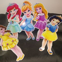 Toddler Princess Backdrop 