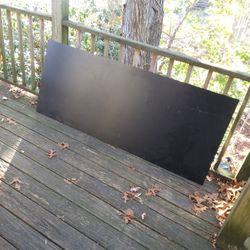 Black Plastic 3x6 1/16 For Sign Etc.