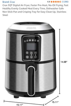Crux 3 Quart Air Fryer