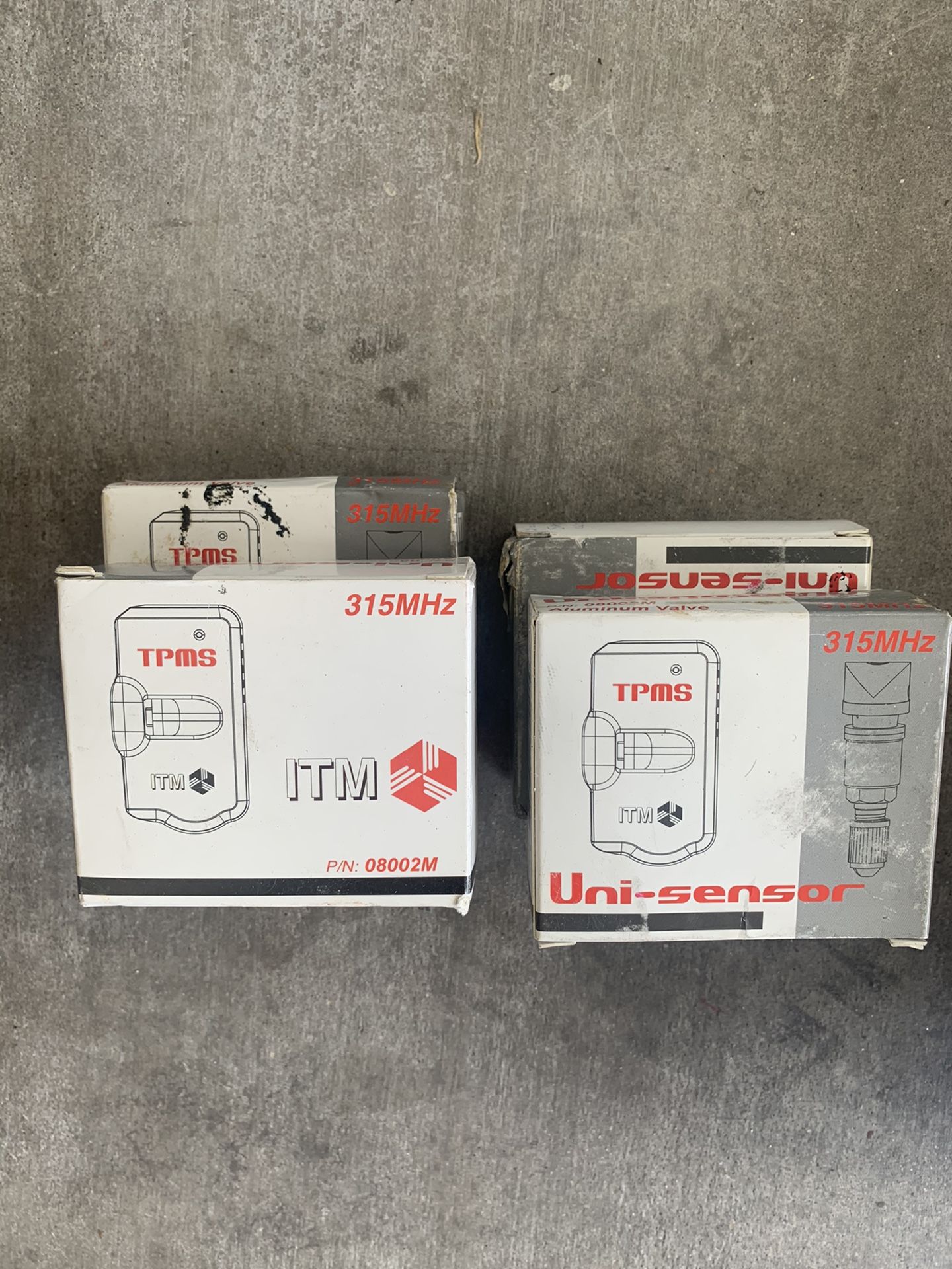 Four Tire Sensors New