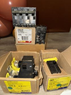 Breakers 100amp +