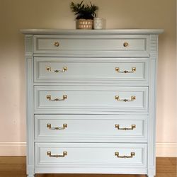 Light blue Thomasville dresser
