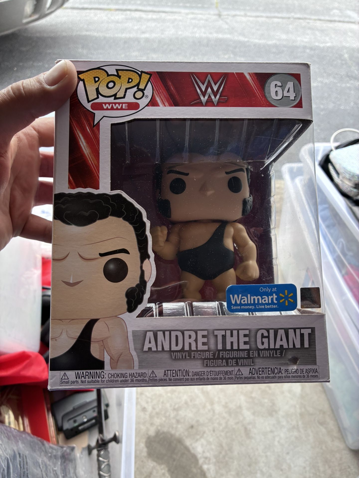 Funko Pop! Sports WWE 6 Inch Andre the Giant Walmart Exclusive #64 NIB