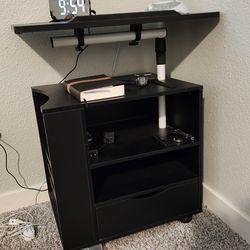 Computer night stand + USB charger