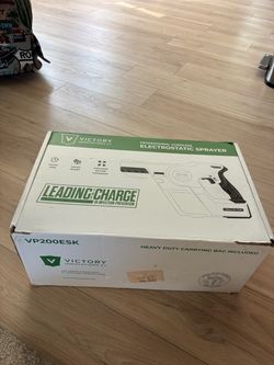 Victory Innovations VP200ESK Cordless Electrostatic Handheld Sprayer NEW OPENBOX