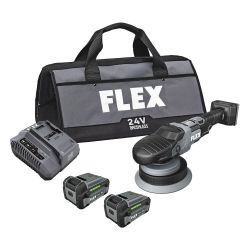 Flex Random Orbital polisher 24v Kit