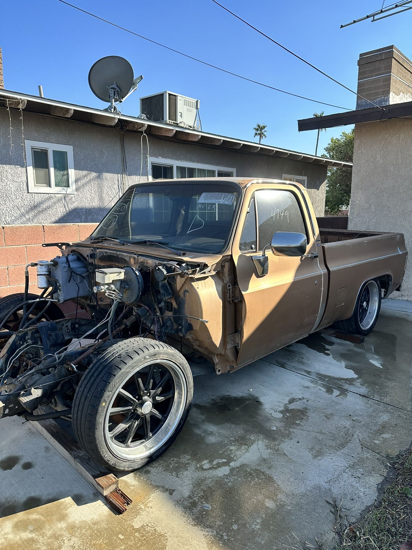 Chevy C10 Squarebody Rolling Shell for Sale in Montclair, CA - OfferUp