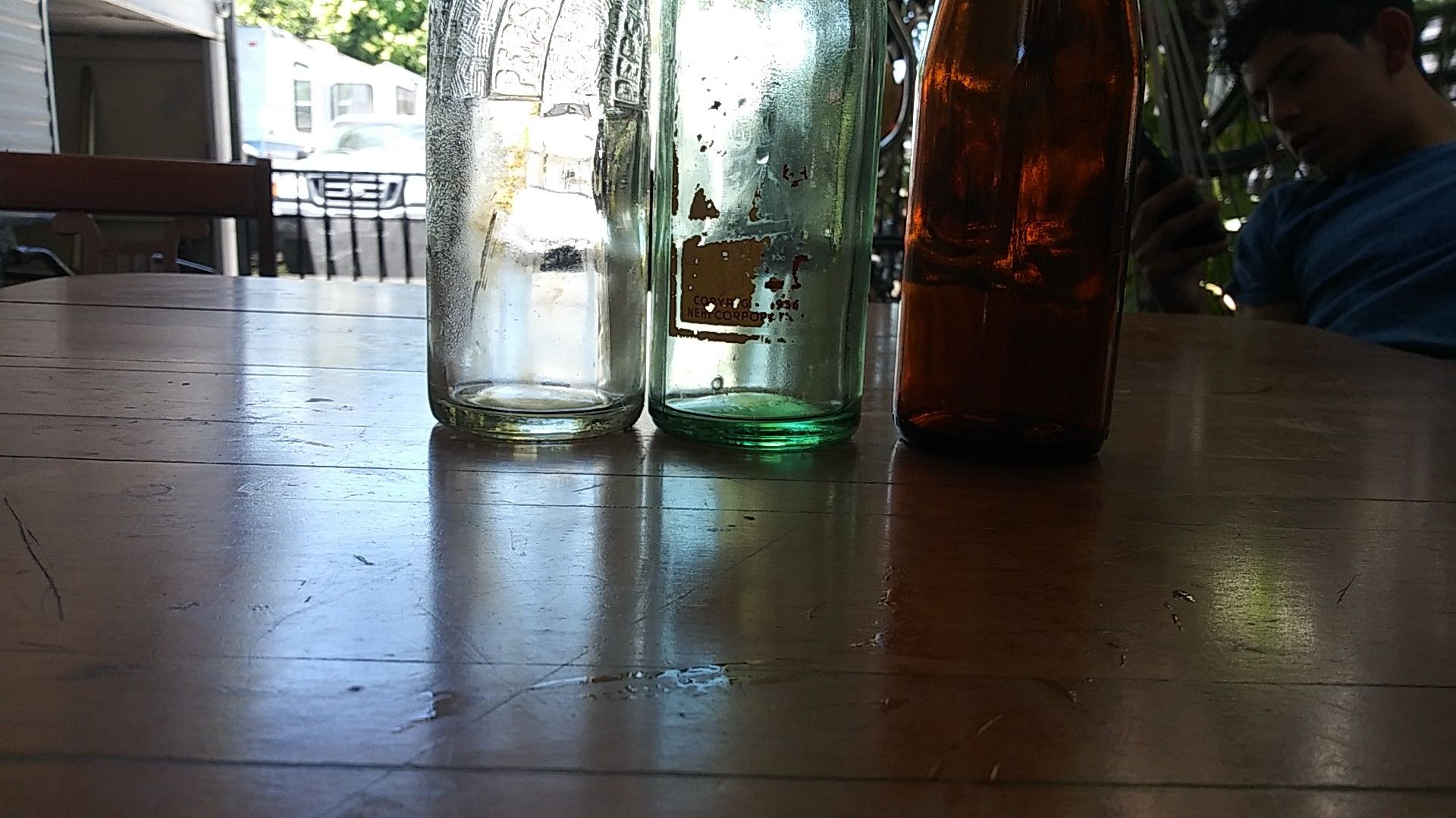 Antique bottles