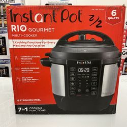Instant Pot RIO Gourmet 7-in-1 Multi-Cooker – 6 Qt
