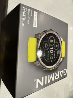 Garmin Fenix 8 Sapphire Solar 51mm