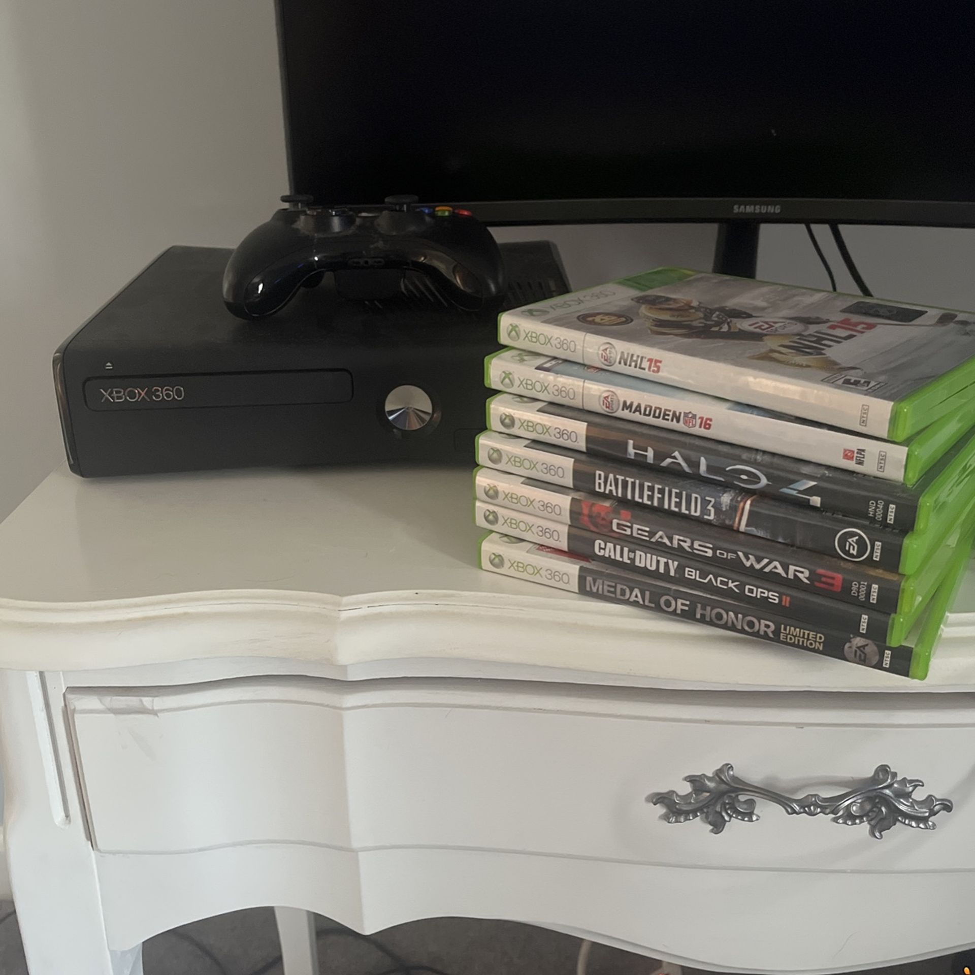 Xbox 360 With Games