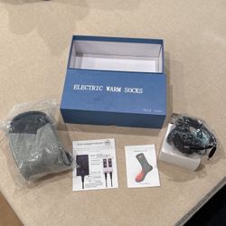 Battery Warming Socks - NEW - Unisex Adult Medium 