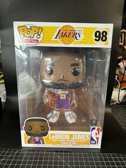 LeBron James Jumbo Funko Pop Los Angeles Lakers