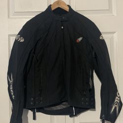 Joe Rocket Racing Crossfire Style Armored Motorcycle Jacket Women’s Size Medium 