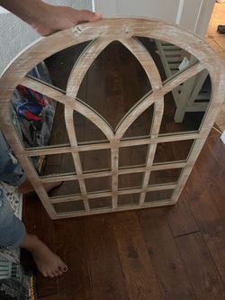 Farmhouse style mirror