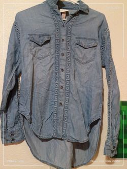 Size small button up