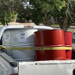 Free Scrap, Metal Barrels