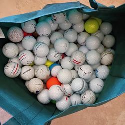 161 Golf Balls From The Private Arden Del Paso Golf Course 