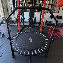45 INCH TRAMPOLINE WITH HANDLE!!