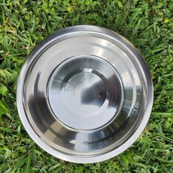 Dog/cat Pet Feeding Bowls Stainless Steel