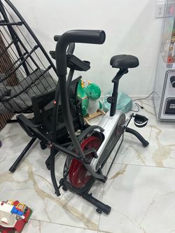 Gymax Air Fan Exercise Bike