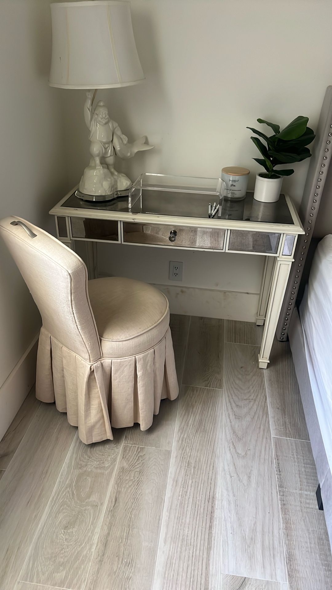 Dresser, Nightstand, Desk With Chair